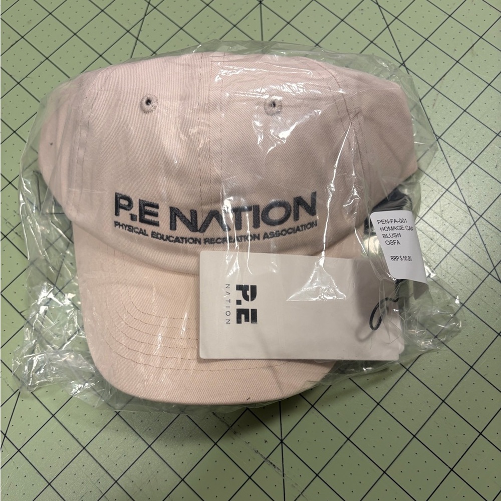 P.E Nation Blush Embroidered Logo Cap